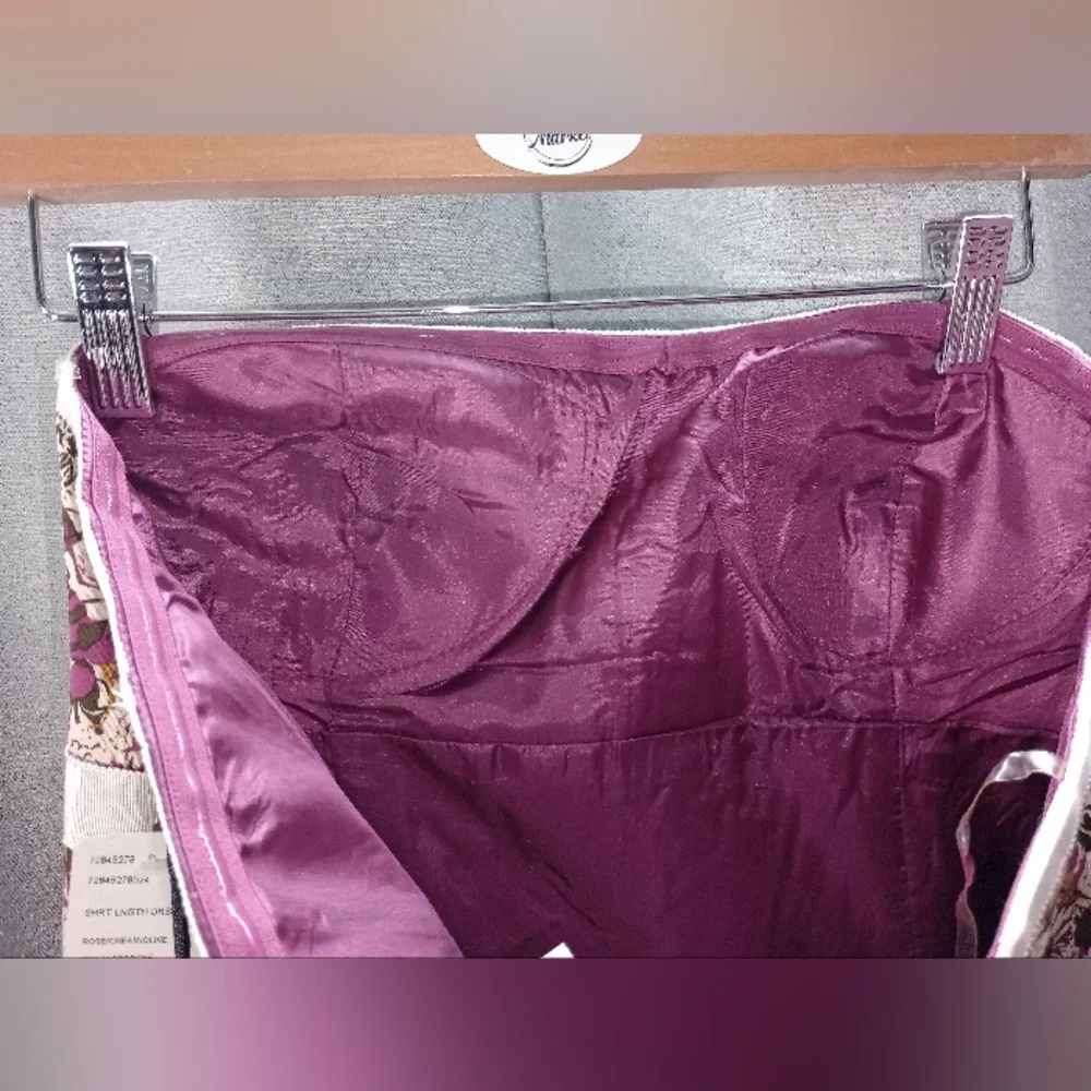 New Floral Tube Top Dress - Picture 9 of 10